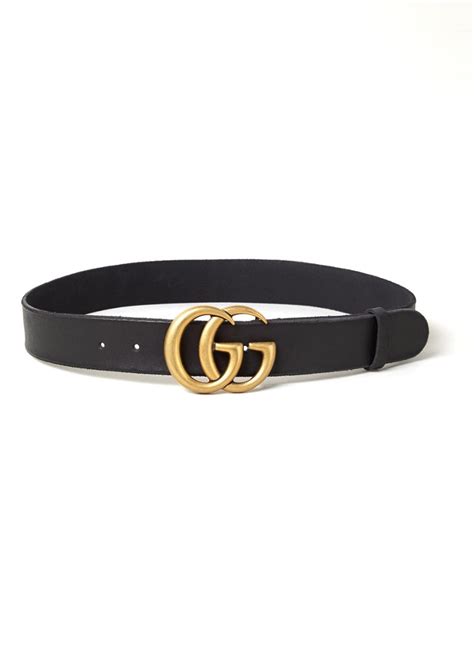 gucci riem dames uitverkoop|Riem leder Gucci zwart maat 90 cm in Leder .